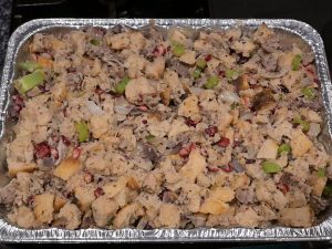 sausage and cranberry stuffing